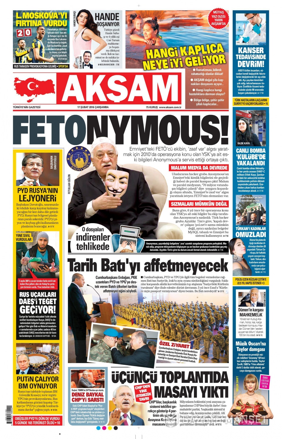 Gazeteler bugün ne yazdı? - 1