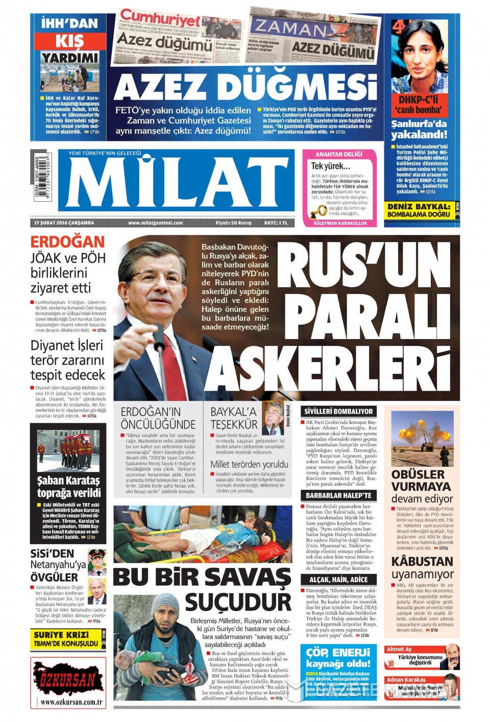 Gazeteler bugün ne yazdı? - 25