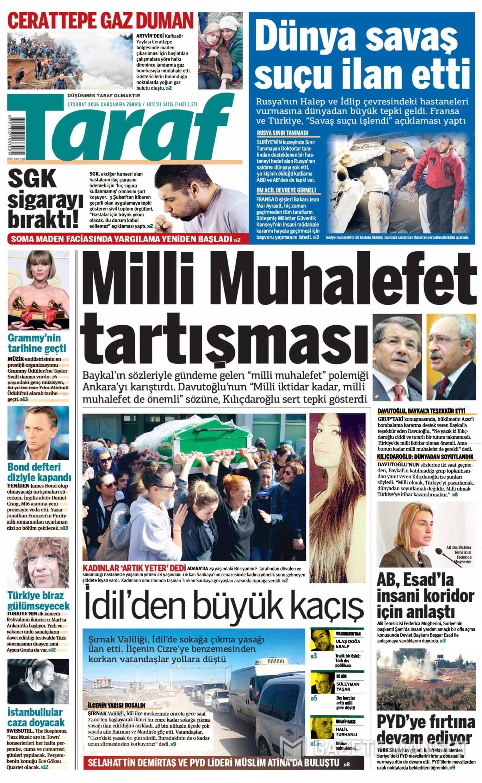 Gazeteler bugün ne yazdı? - 12