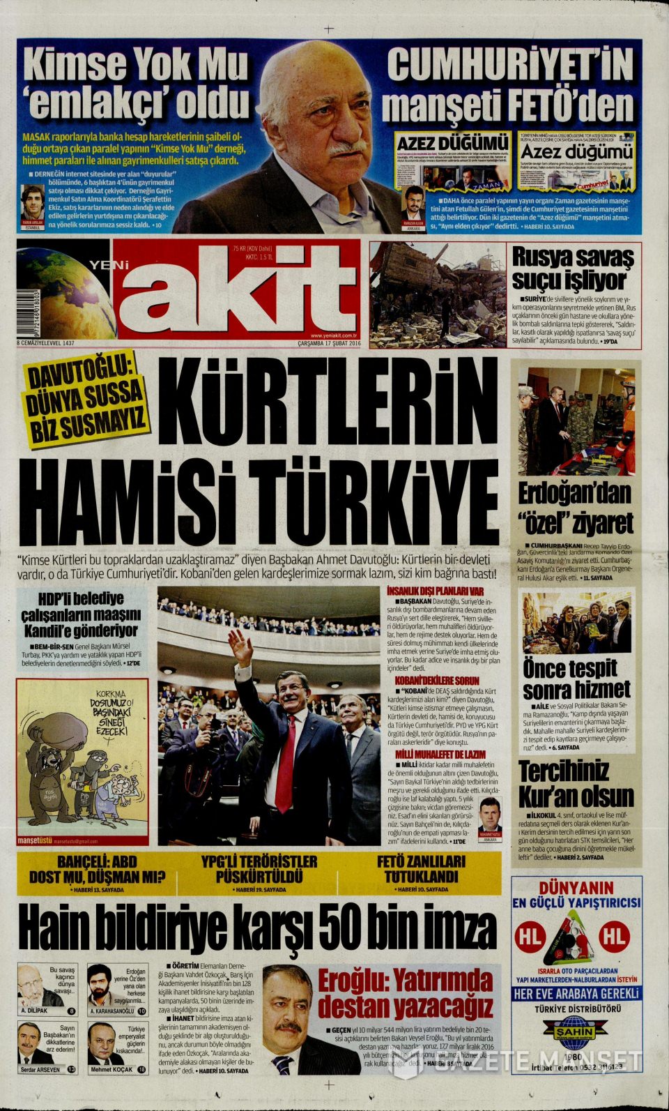 Gazeteler bugün ne yazdı? - 20