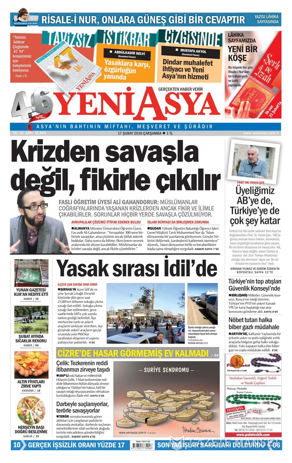 Gazeteler bugün ne yazdı? - 17