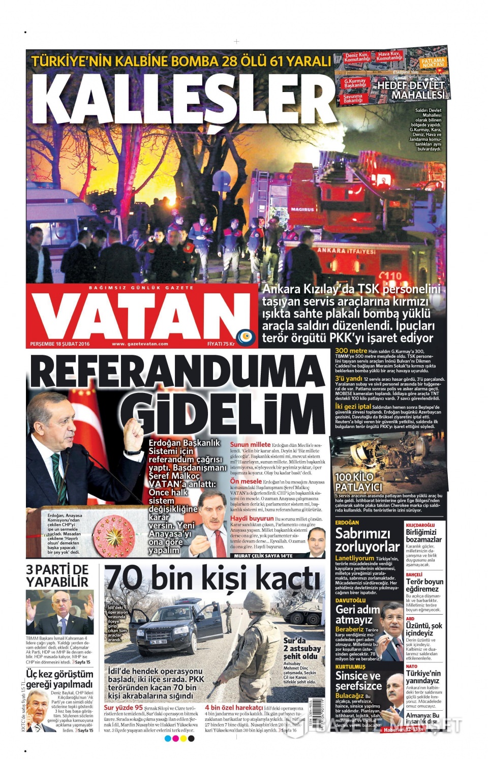 Gazeteler bugün ne yazdı? - 623