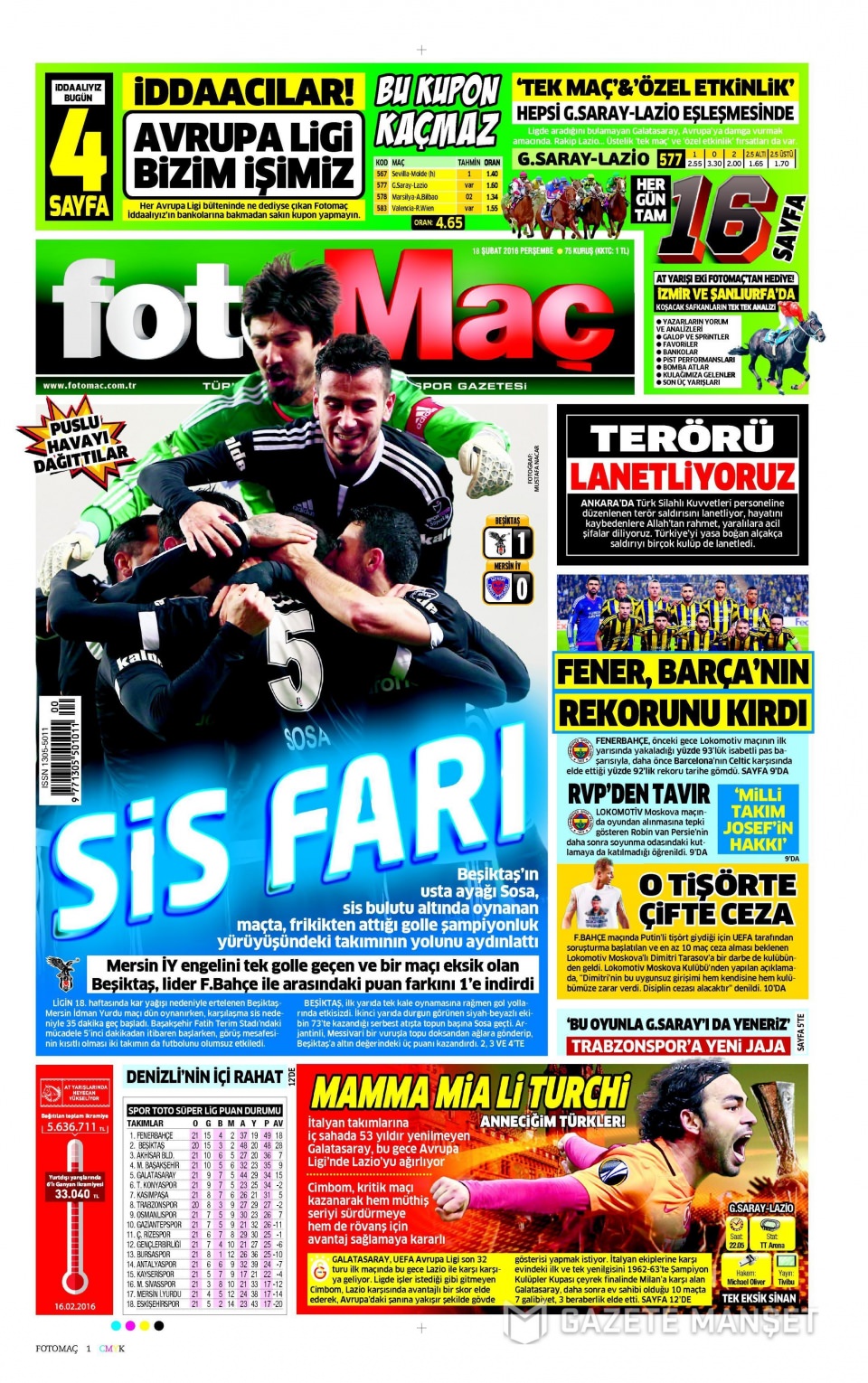 Gazeteler bugün ne yazdı? - 800