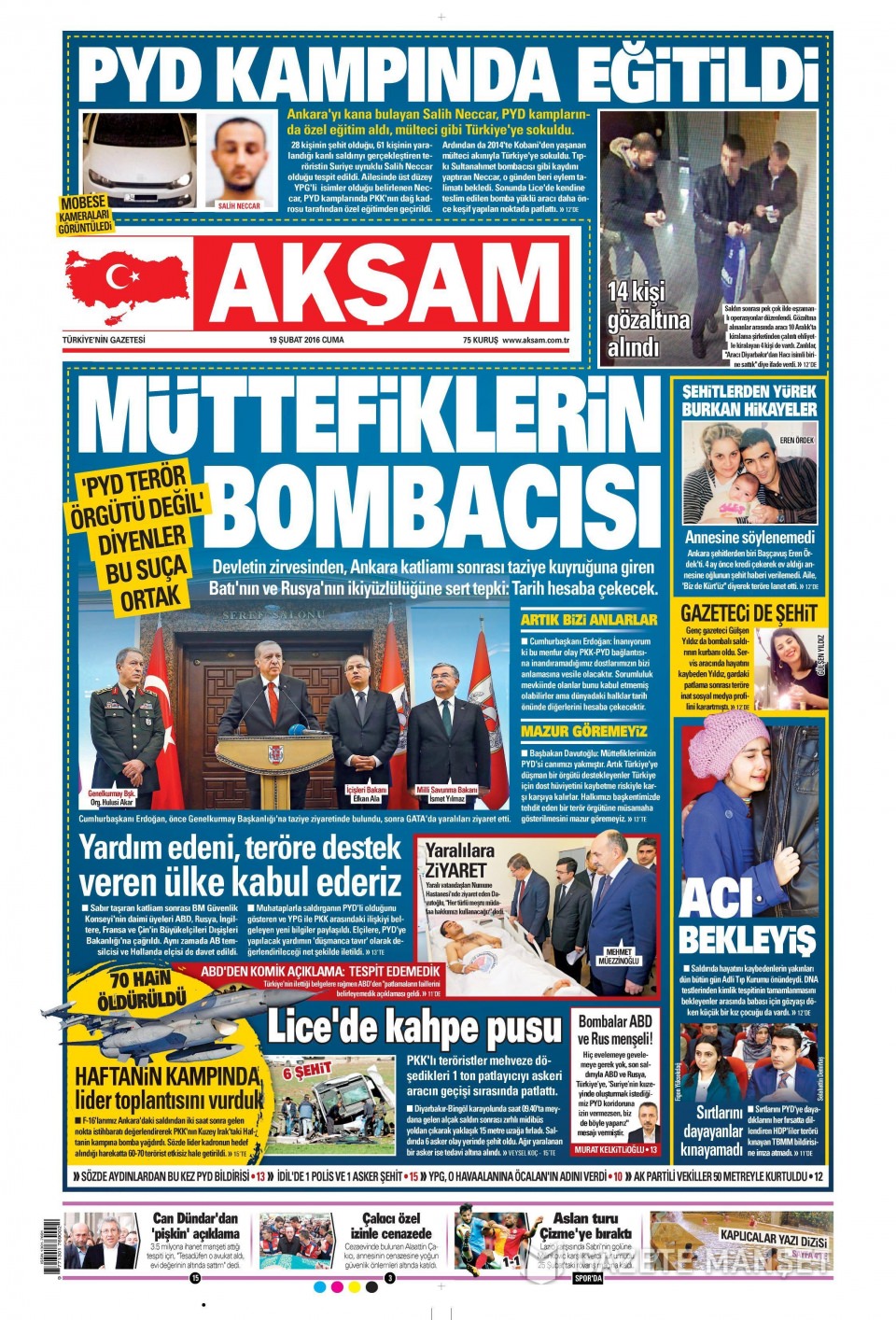 Gazeteler bugün ne yazdı? - 620