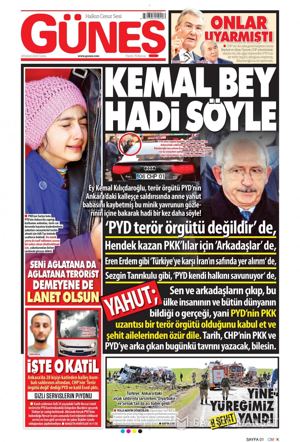 Gazeteler bugün ne yazdı? - 890