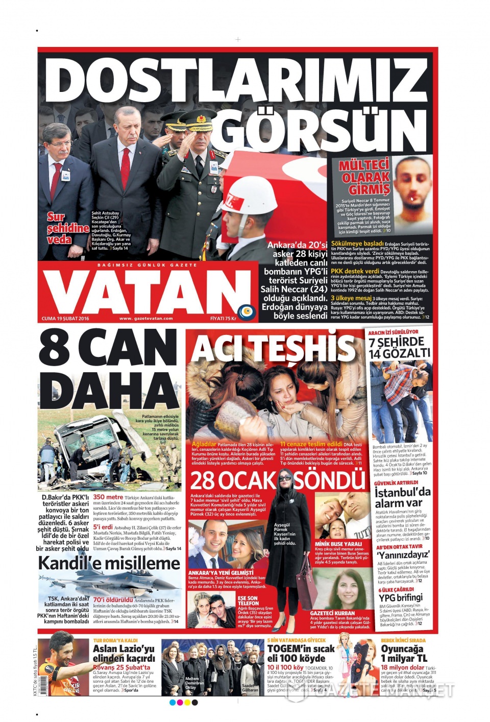 Gazeteler bugün ne yazdı? - 948