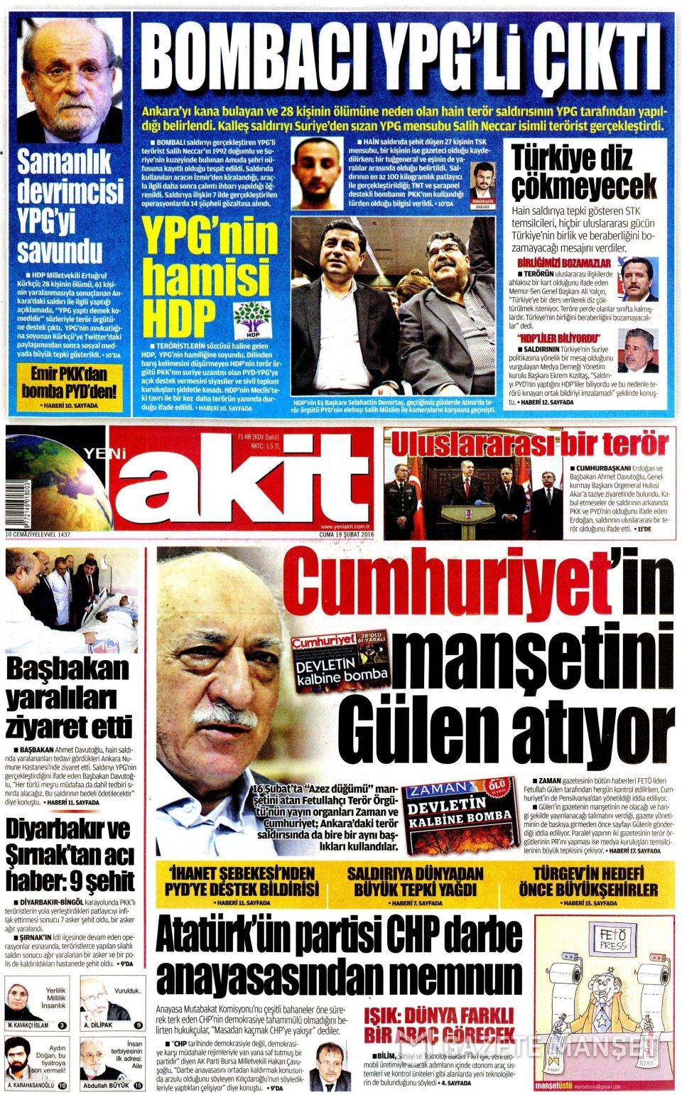 Gazeteler bugün ne yazdı? - 522