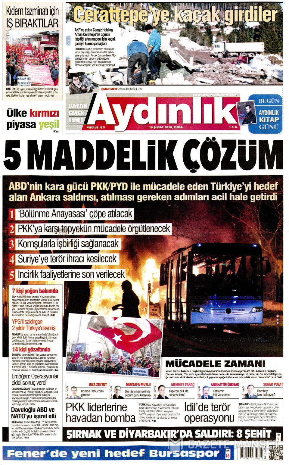 Gazeteler bugün ne yazdı? - 816