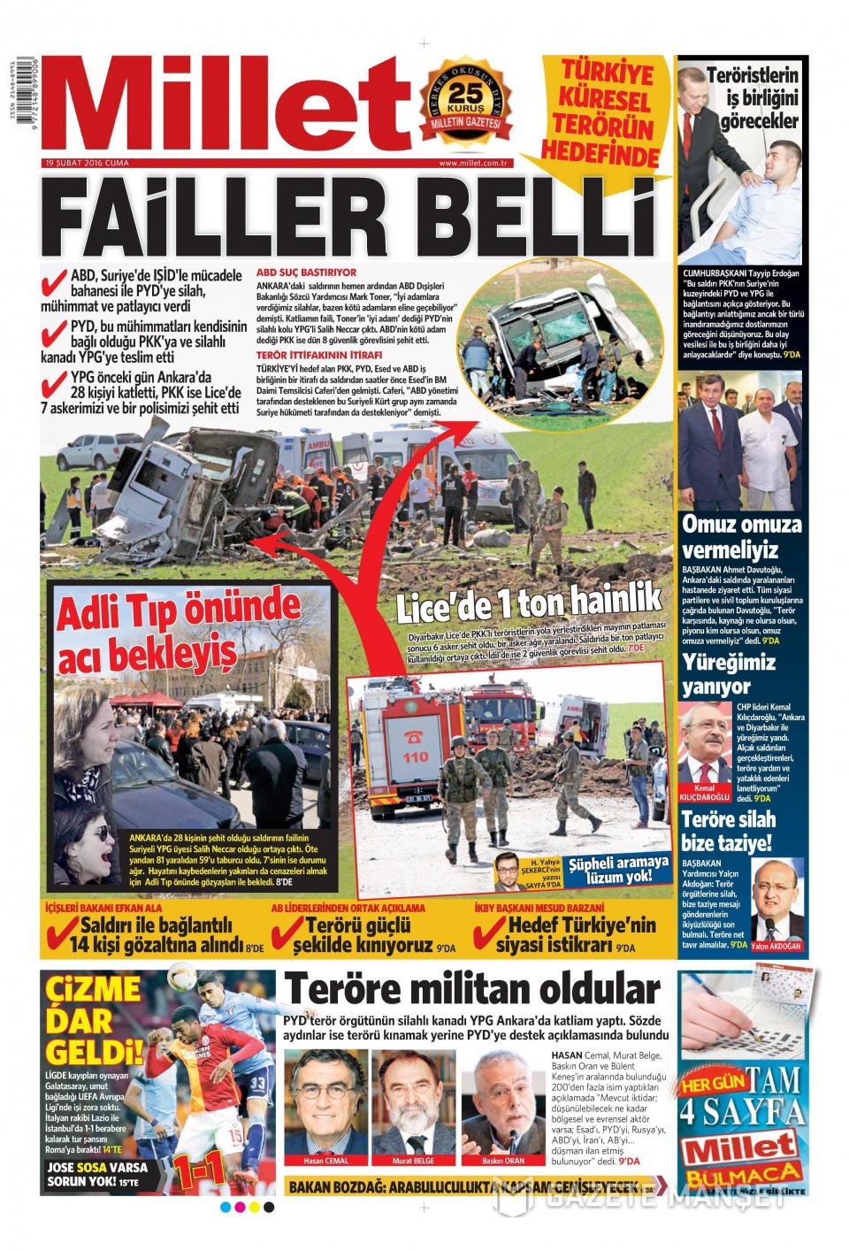 Gazeteler bugün ne yazdı? - 905