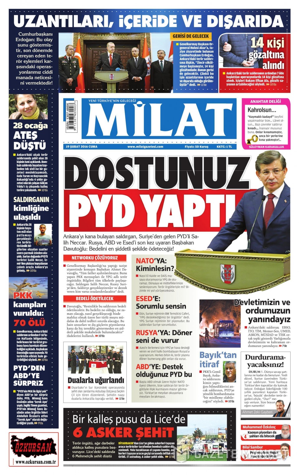 Gazeteler bugün ne yazdı? - 758