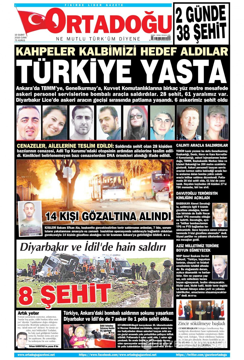 Gazeteler bugün ne yazdı? - 719