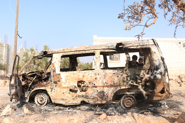 Bağdadi'nin öldürüldüğü iddia edilen yer görüntülendi - 2