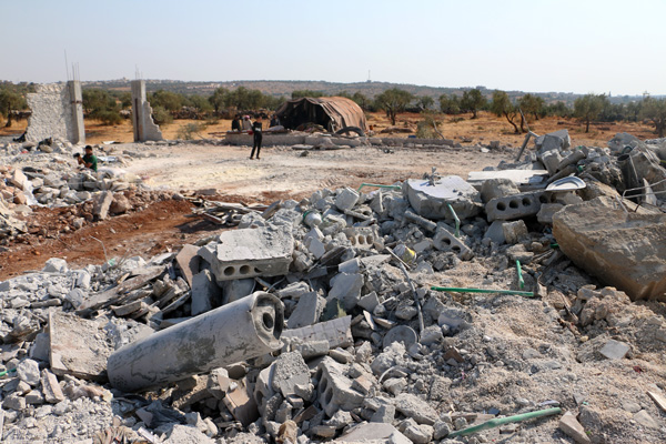 Bağdadi'nin öldürüldüğü iddia edilen yer görüntülendi - 7