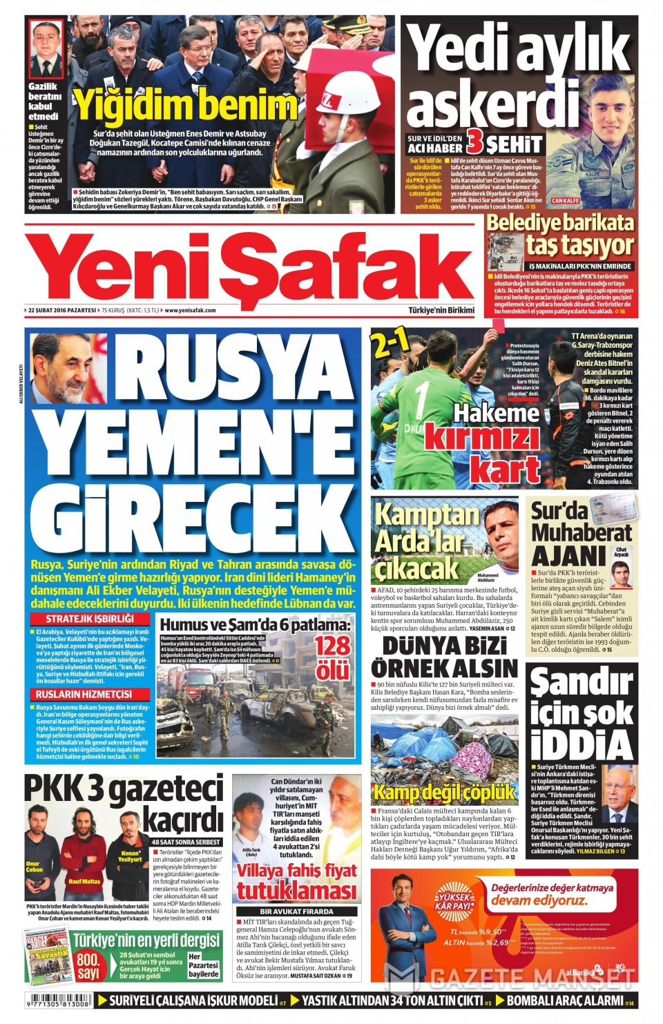 Gazeteler bugün ne yazdı? - 723