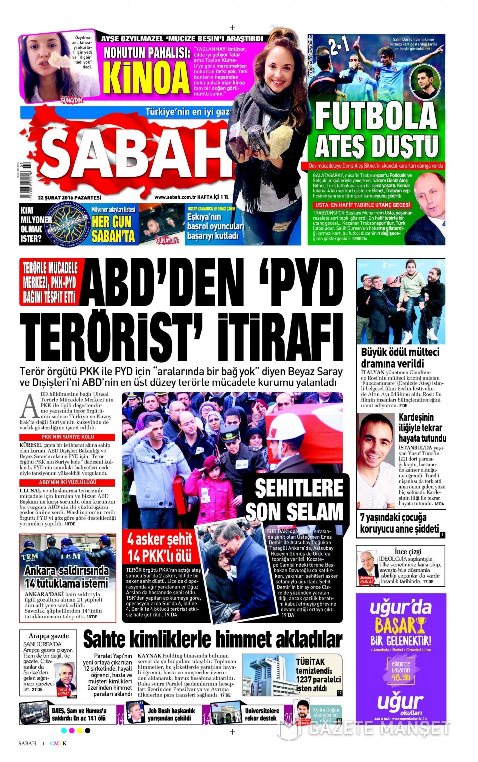 Gazeteler bugün ne yazdı? - 528