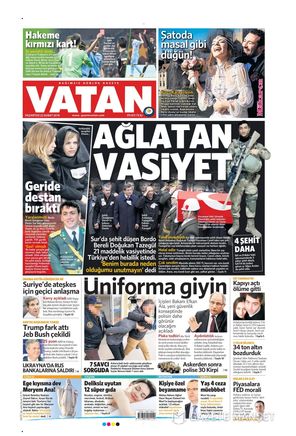 Gazeteler bugün ne yazdı? - 738