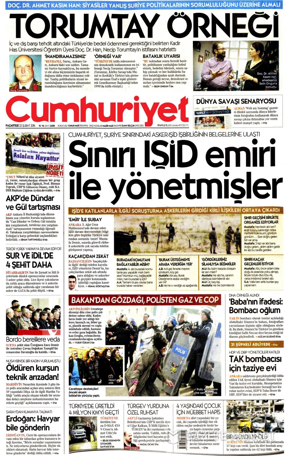 Gazeteler bugün ne yazdı? - 939