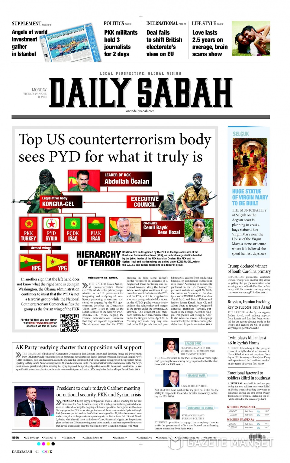 Gazeteler bugün ne yazdı? - 796