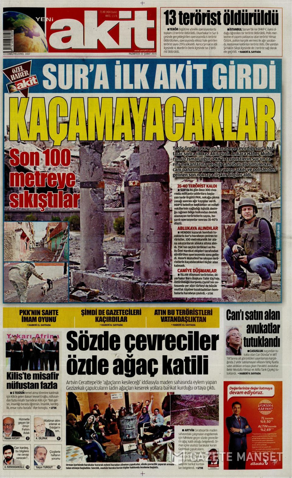 Gazeteler bugün ne yazdı? - 564