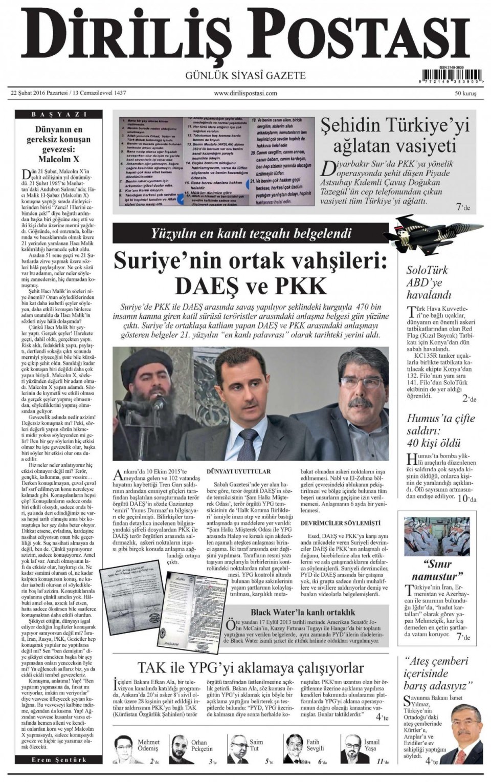 Gazeteler bugün ne yazdı? - 888