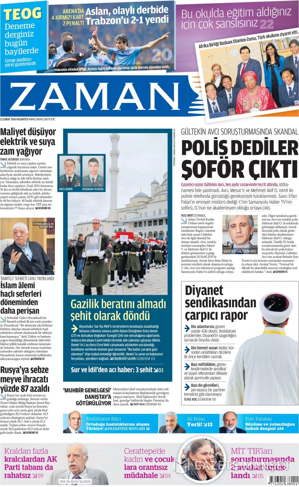 Gazeteler bugün ne yazdı? - 565