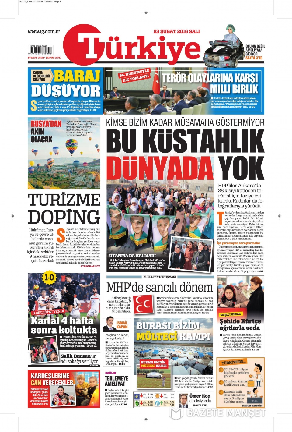 Gazeteler bugün ne yazdı? - 664