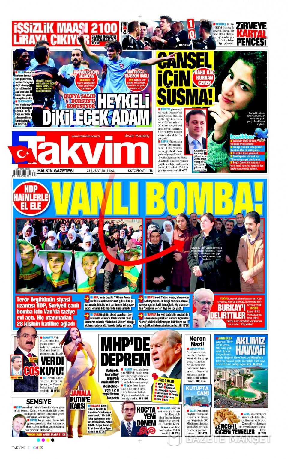 Gazeteler bugün ne yazdı? - 841