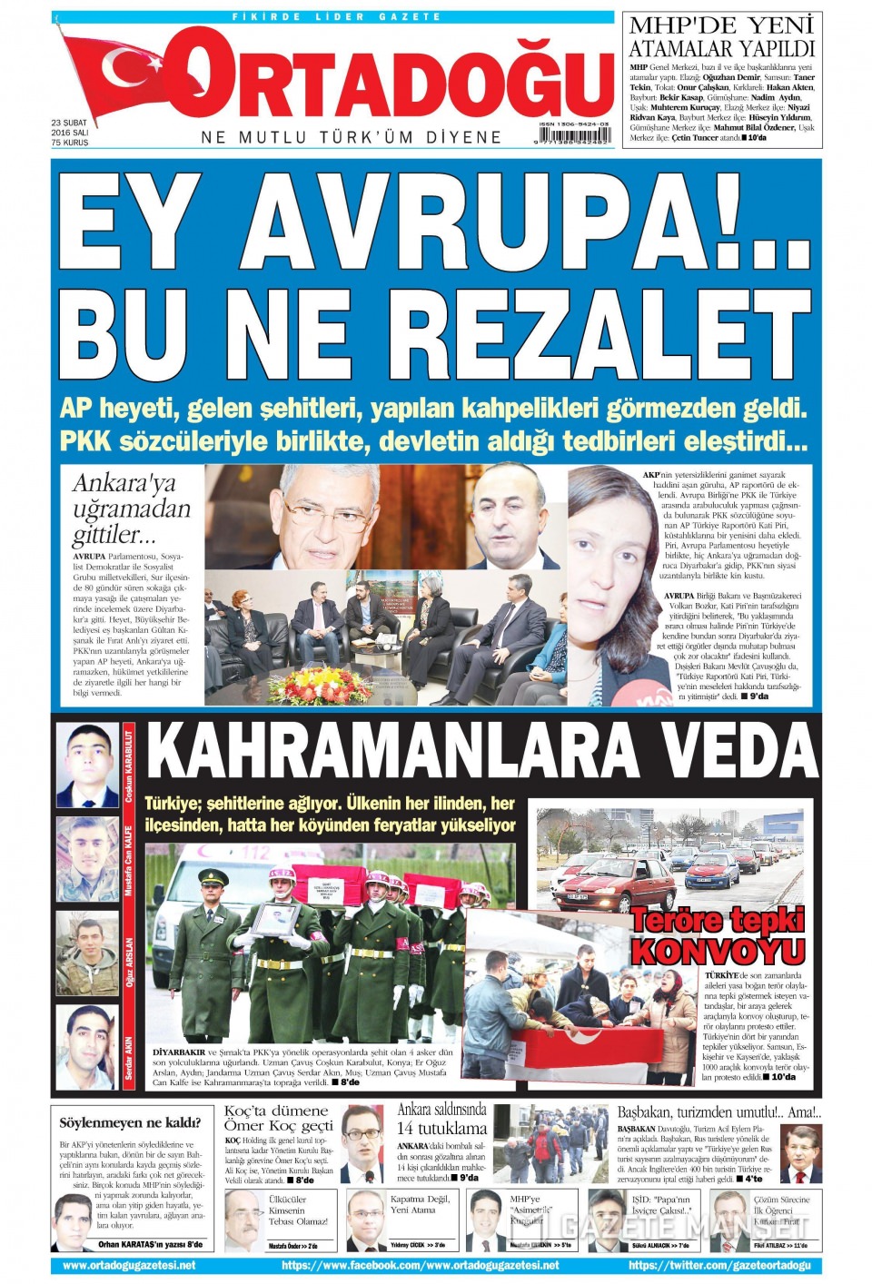 Gazeteler bugün ne yazdı? - 910