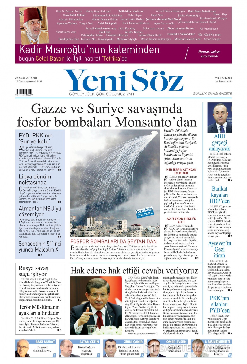 Gazeteler bugün ne yazdı? - 900