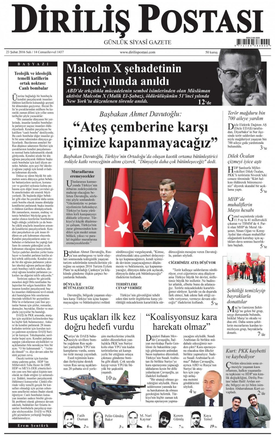 Gazeteler bugün ne yazdı? - 770