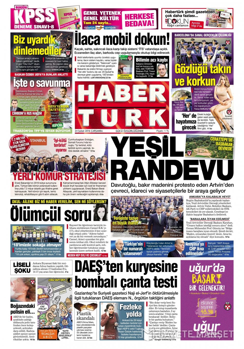 Gazeteler bugün ne yazdı? - 930