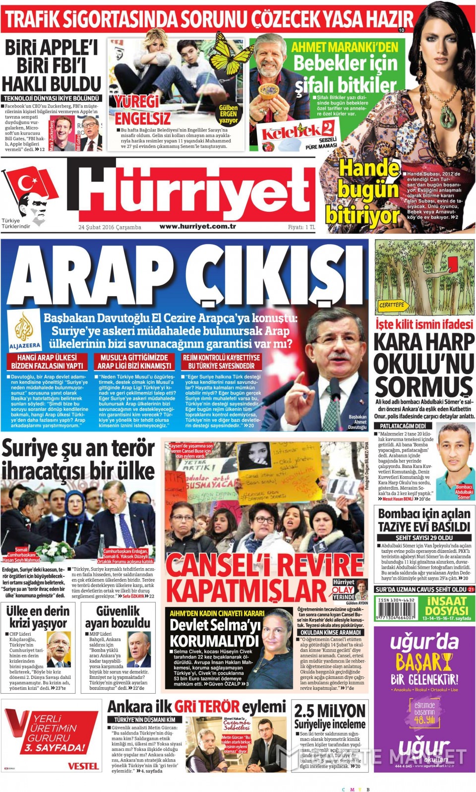 Gazeteler bugün ne yazdı? - 540