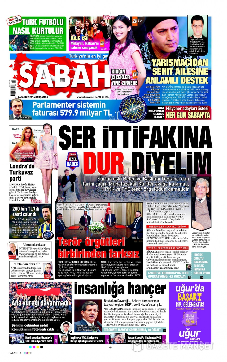 Gazeteler bugün ne yazdı? - 810