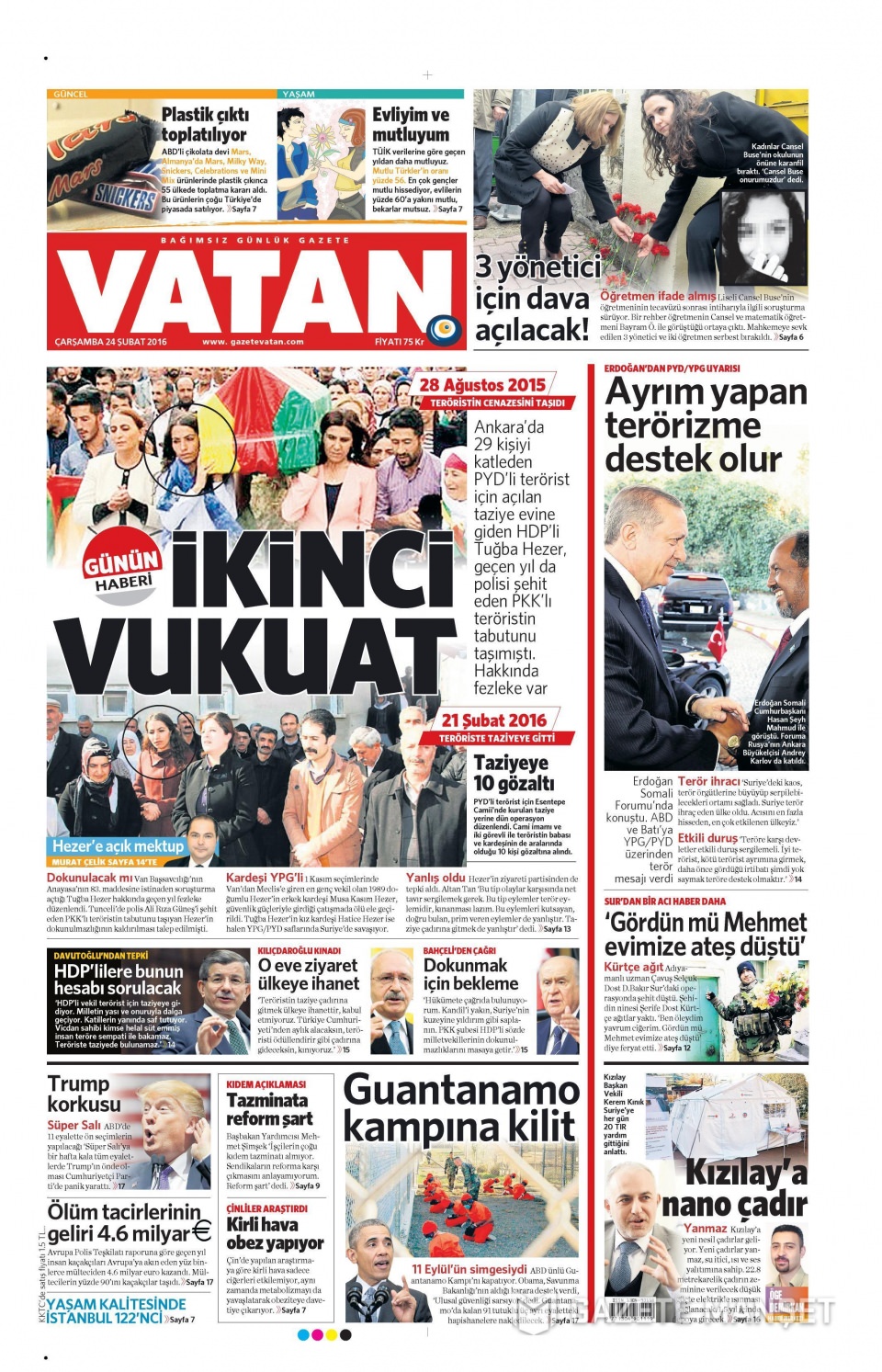 Gazeteler bugün ne yazdı? - 501