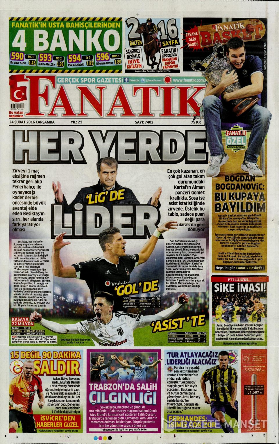 Gazeteler bugün ne yazdı? - 754