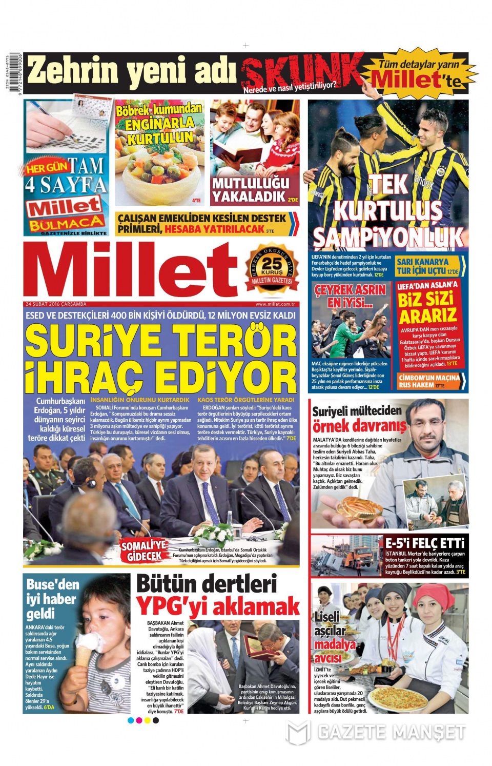 Gazeteler bugün ne yazdı? - 949