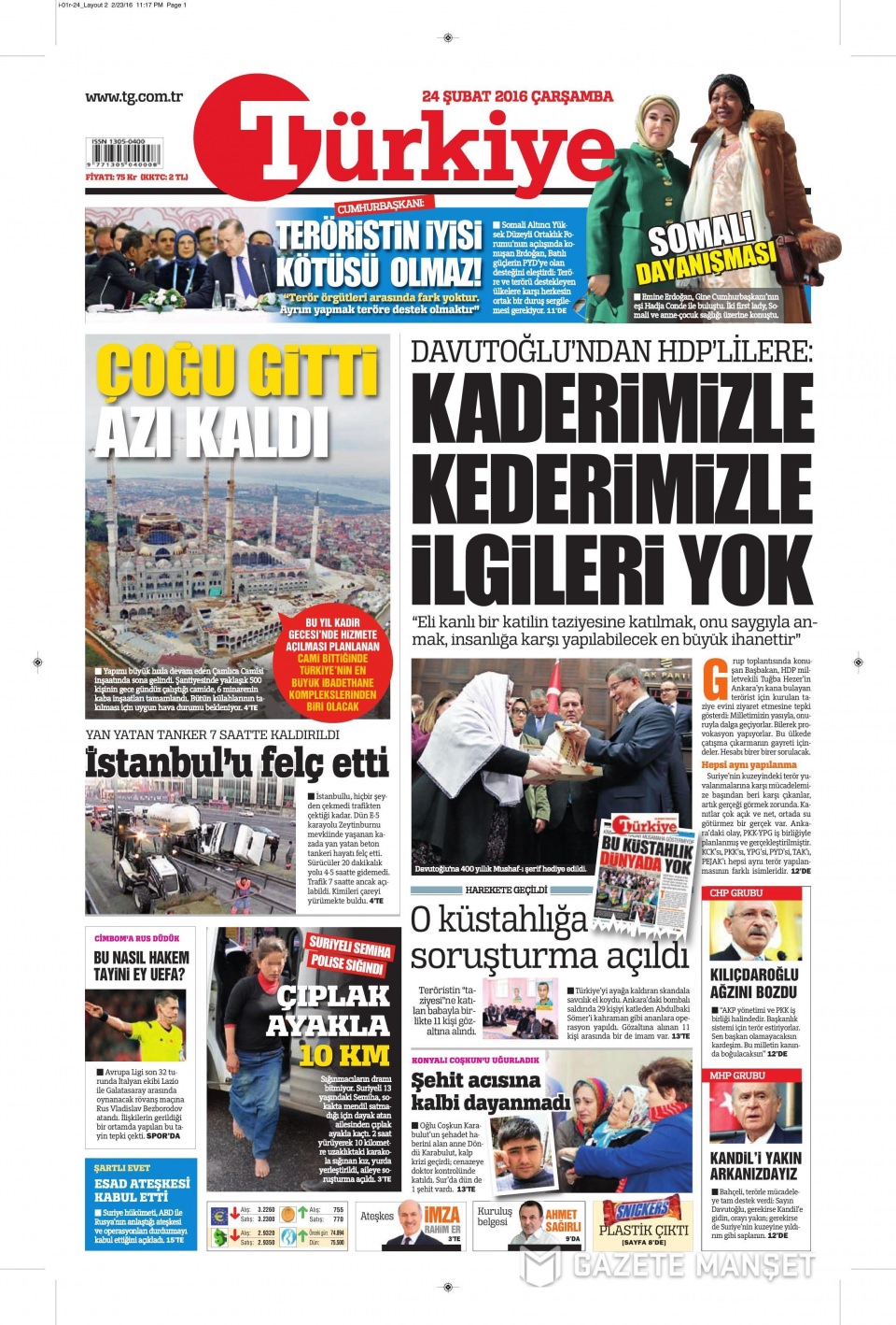 Gazeteler bugün ne yazdı? - 858