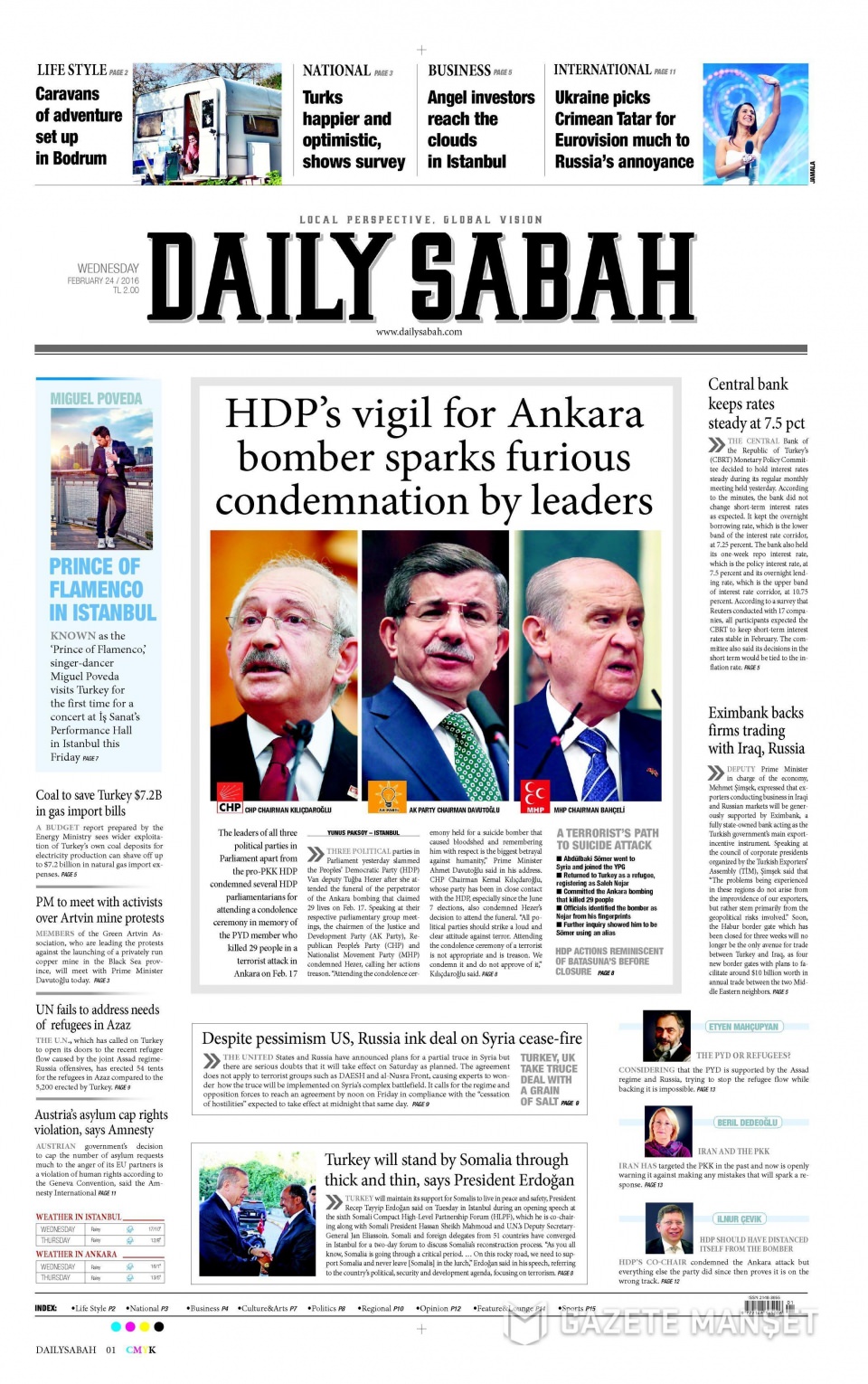 Gazeteler bugün ne yazdı? - 517