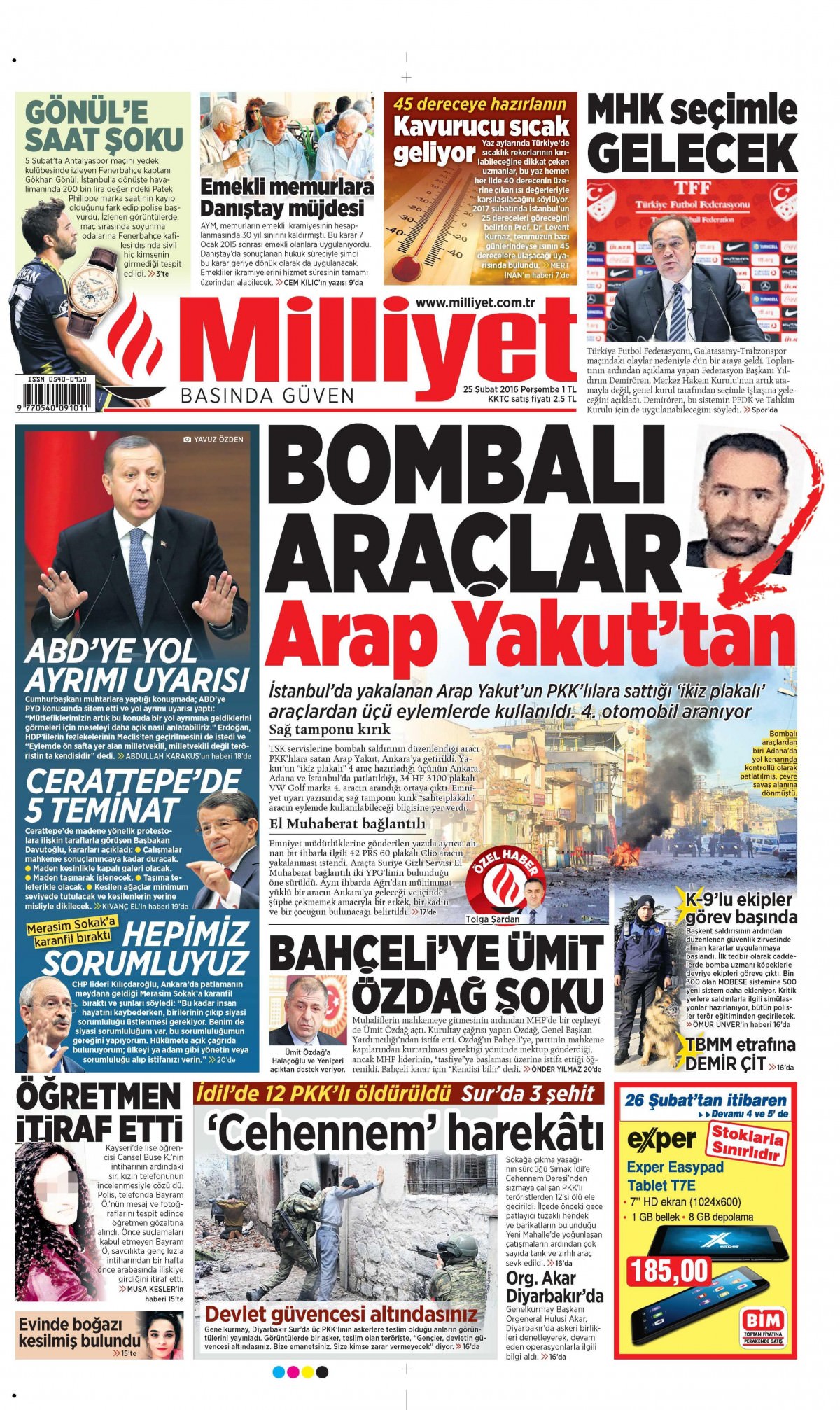 Gazeteler bugün ne yazdı? - 884