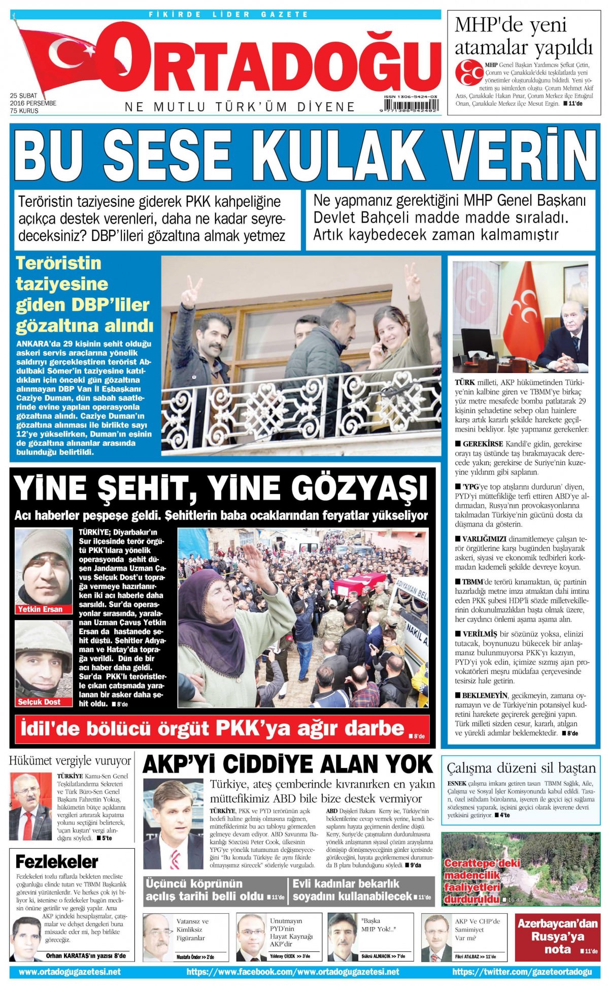 Gazeteler bugün ne yazdı? - 527