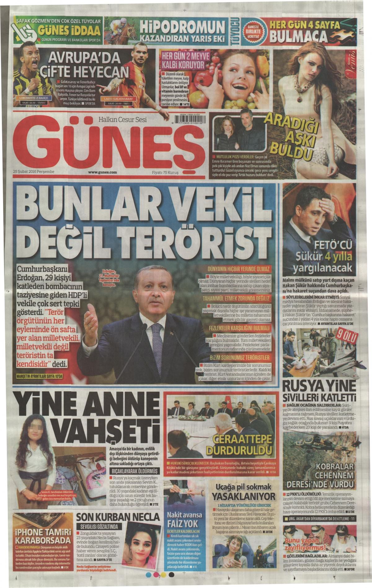 Gazeteler bugün ne yazdı? - 893