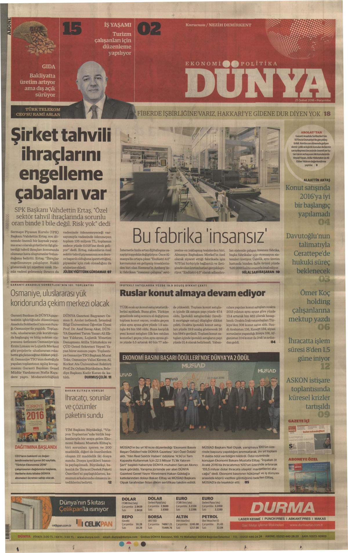 Gazeteler bugün ne yazdı? - 676