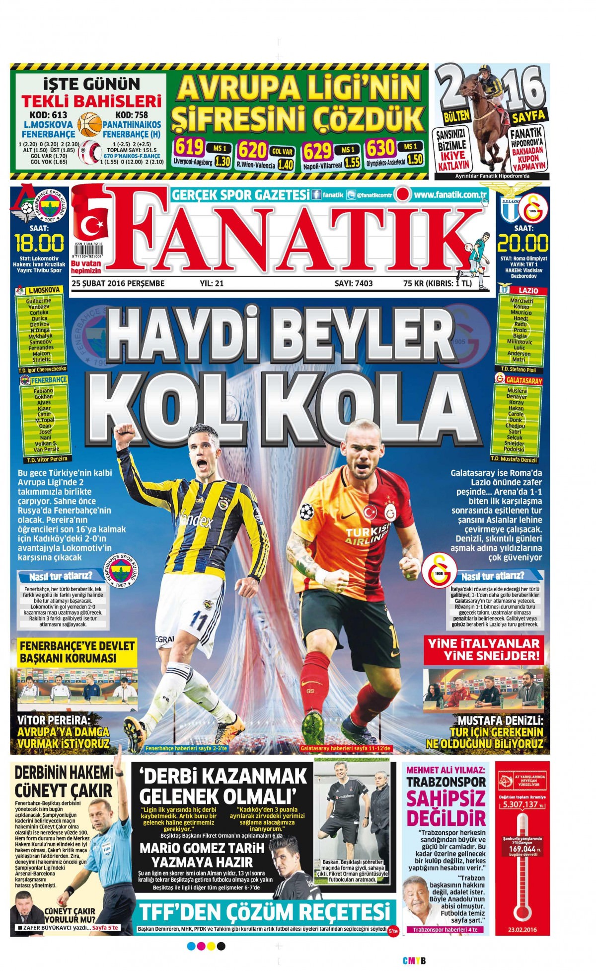 Gazeteler bugün ne yazdı? - 550