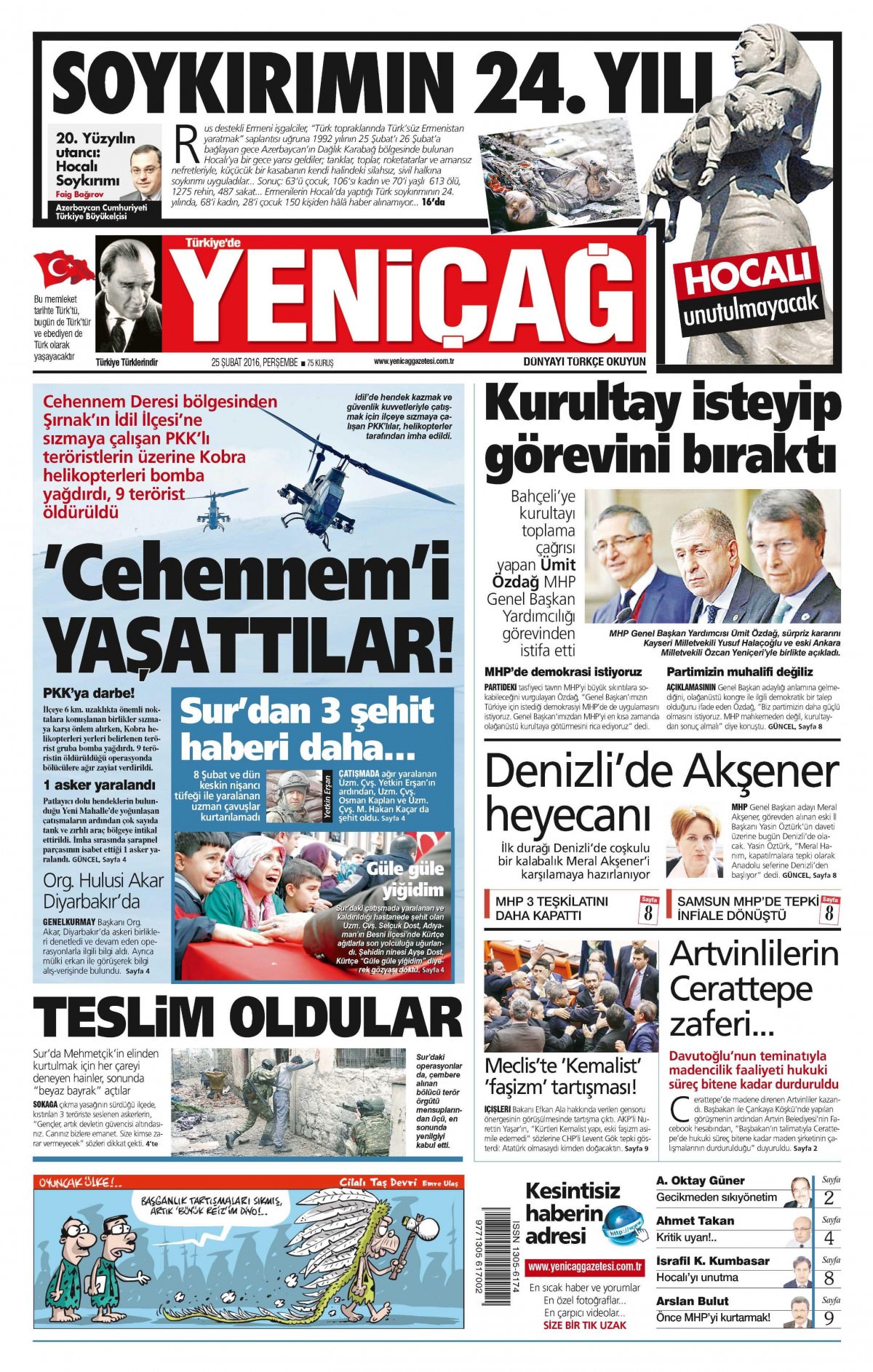 Gazeteler bugün ne yazdı? - 858