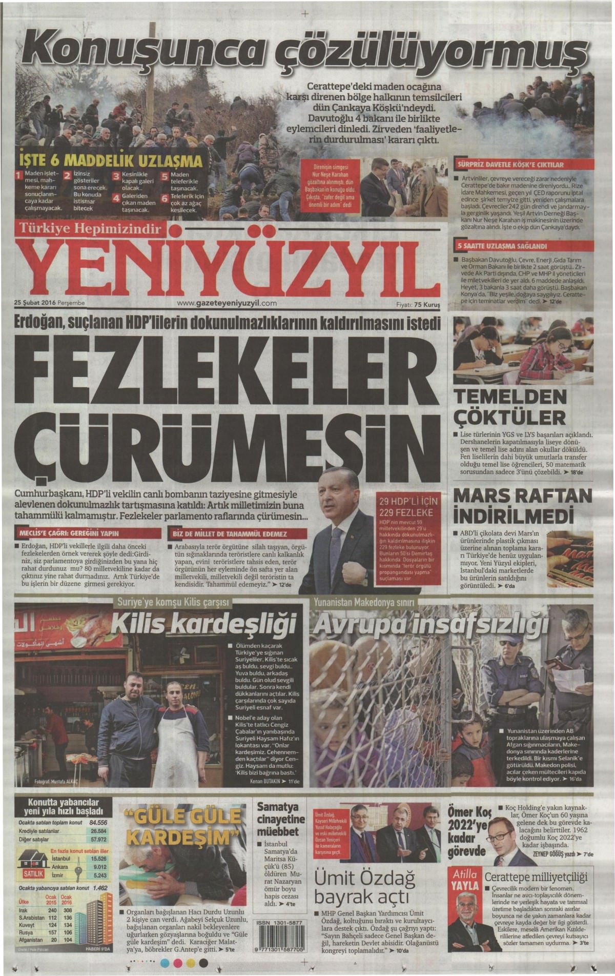 Gazeteler bugün ne yazdı? - 656