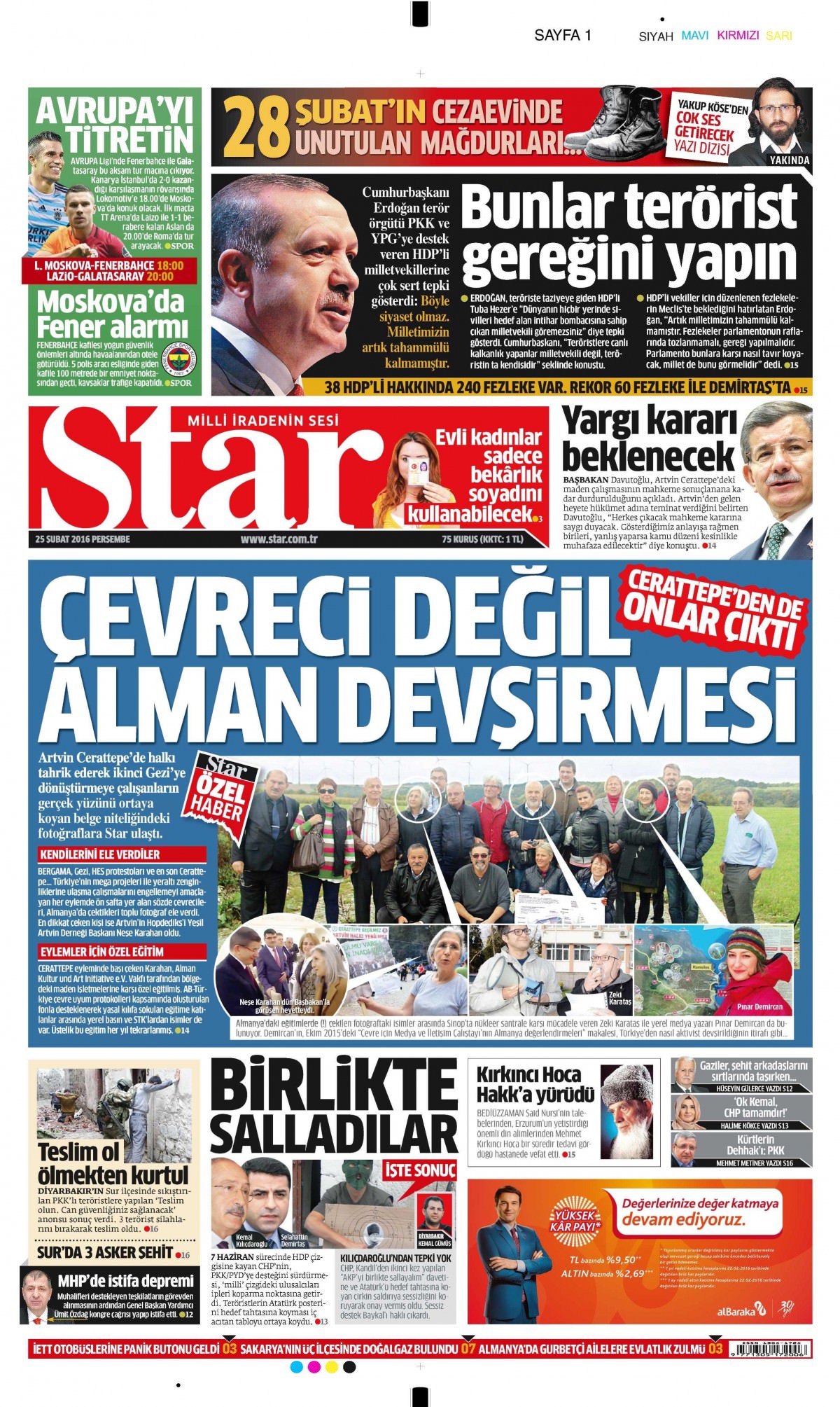 Gazeteler bugün ne yazdı? - 568