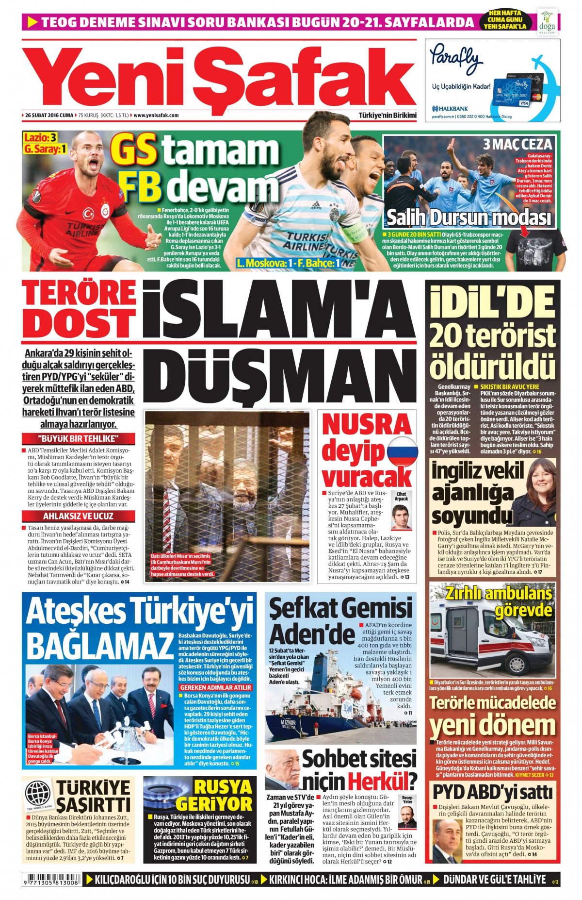 Gazeteler bugün ne yazdı? - 1