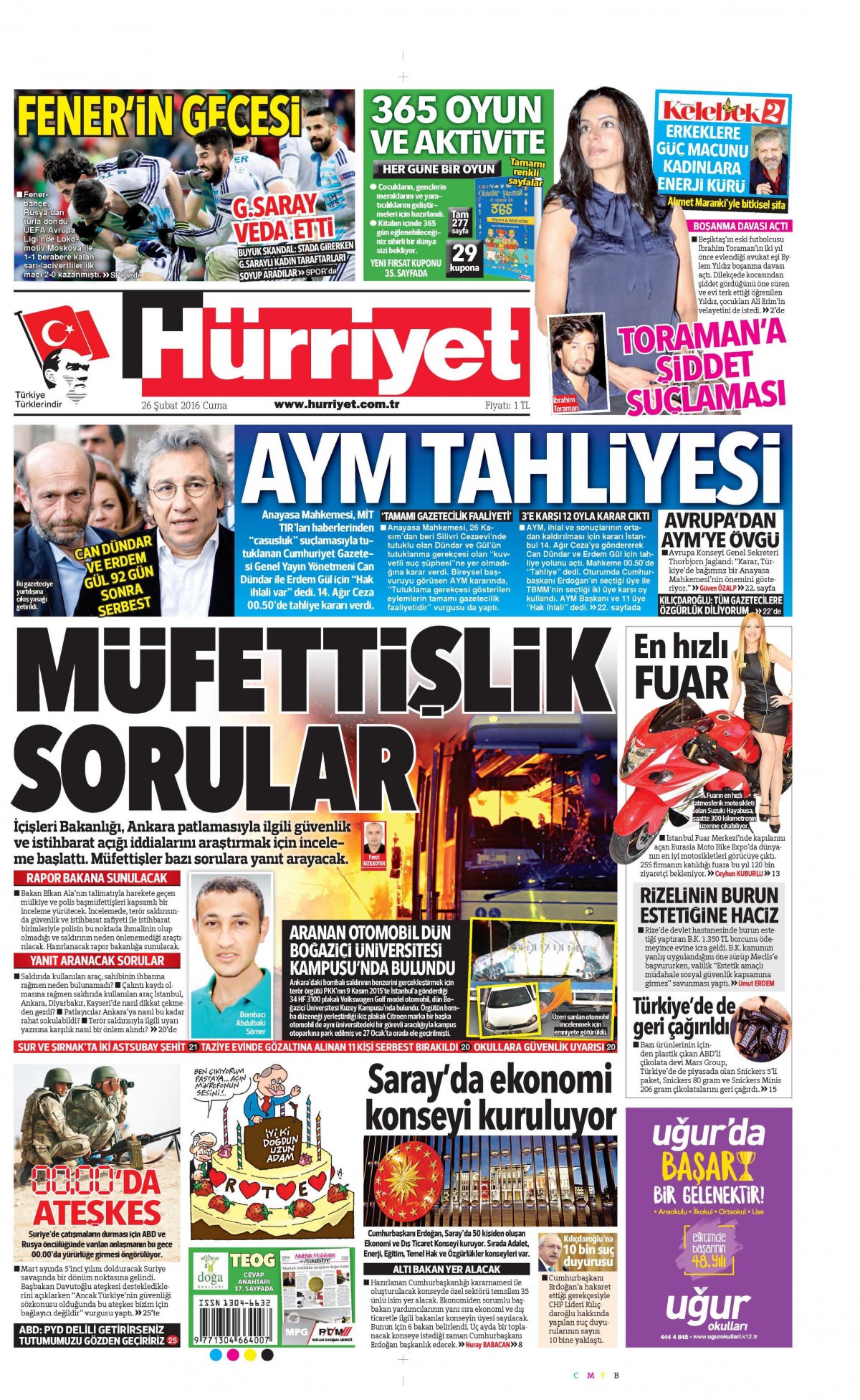 Gazeteler bugün ne yazdı? - 10