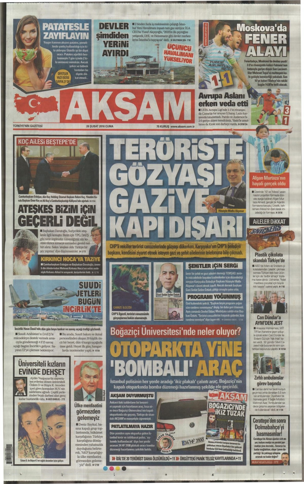 Gazeteler bugün ne yazdı? - 513