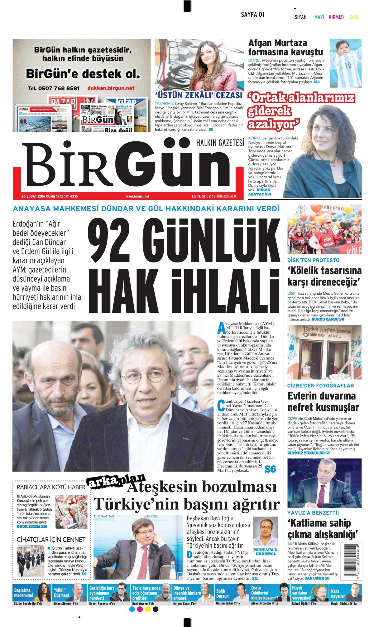 Gazeteler bugün ne yazdı? - 730